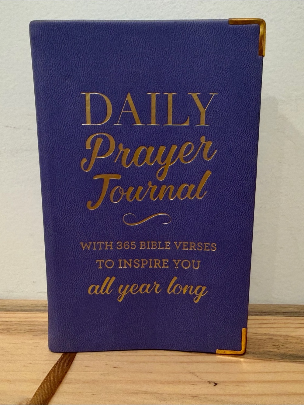 Eccolo Purple Journal with Gold Foil Accents